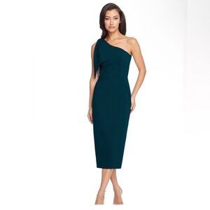 Dress The Population Tiffany One Shoulder Dress